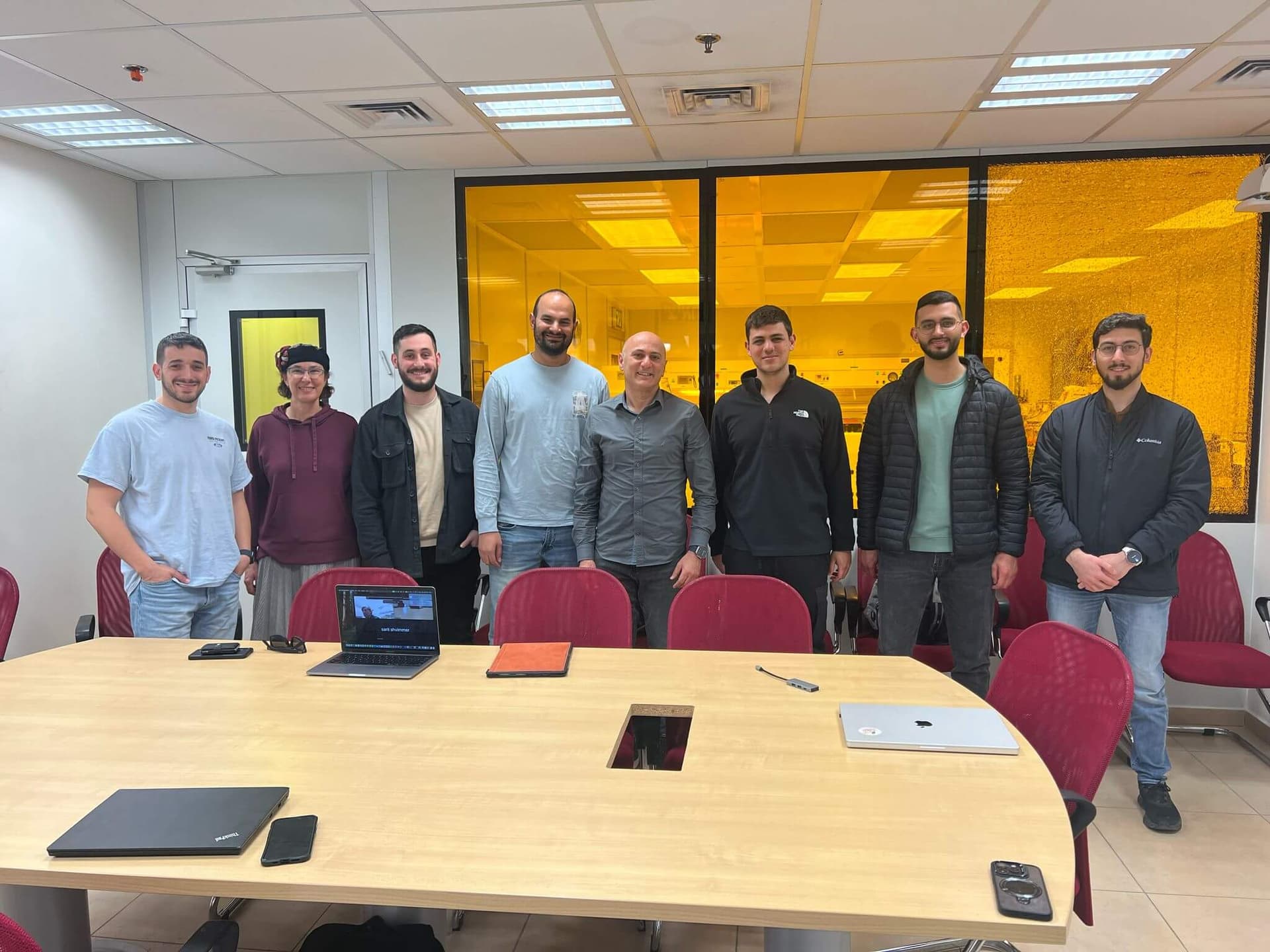 Team Meeting in the Lab