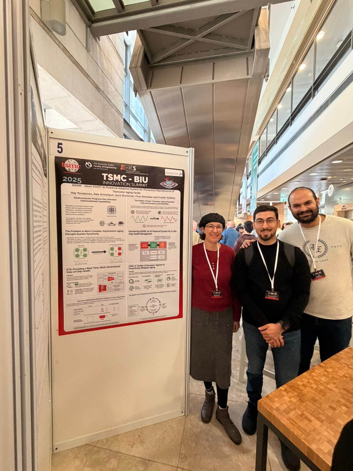 TSMC-BIU Innovation Summit - Poster Presentation