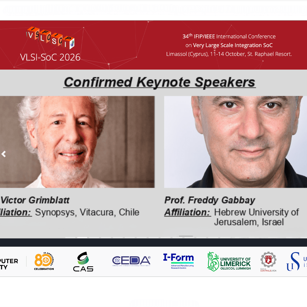 VLSI-SoC 2026 Keynote